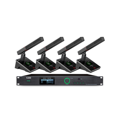 一拖四无线会议话筒VCS-W8640M-FMG03