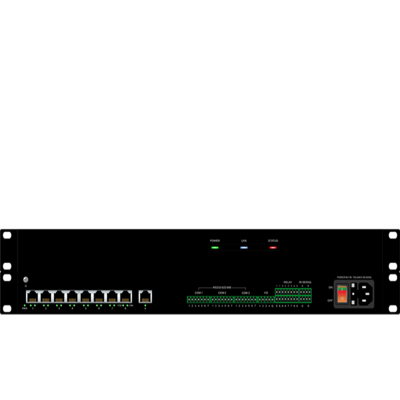 云编辑中控主机DT-DCS500（内置POE交换机的网络中控）