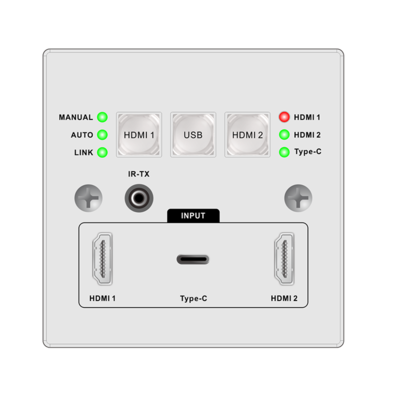 墙面发射器HDBT-86HT（HDMI＋TC）