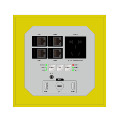 地插发射器HDBT-180G(HDBT100米HDV地插发射)