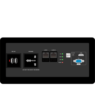 多功能桌面发射器HDBT-180G(4K60)