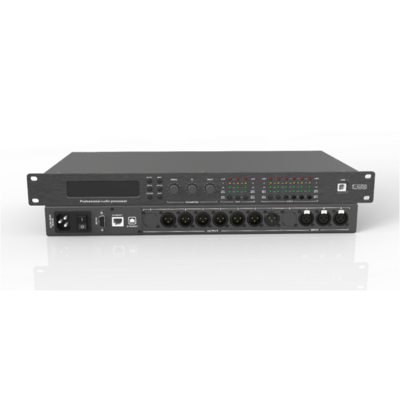 3进6出音频处理器（带FIR,DEQ，AIIpass）DCP306F