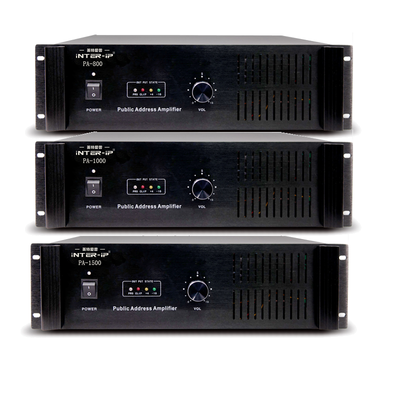 纯后级广播功放系列